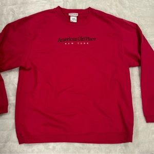 American Girl Place New York crew sweater